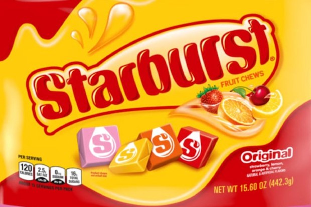 Starburst lollies in Australia