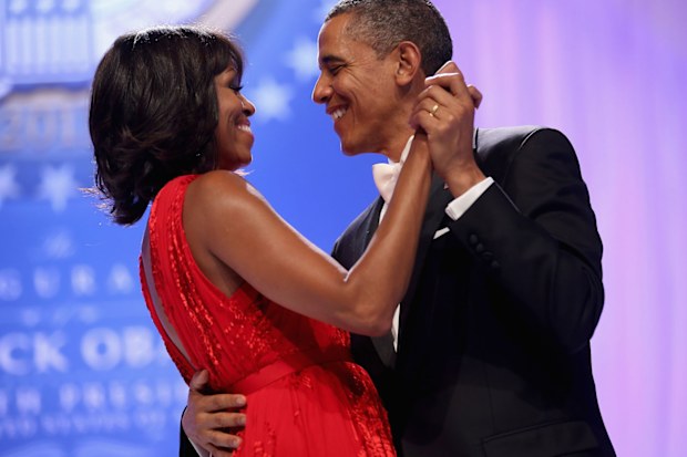 Michelle and Barack Obama
