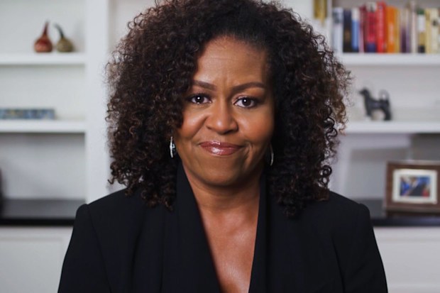 MIchelle Obama during the 2020 BET awards.