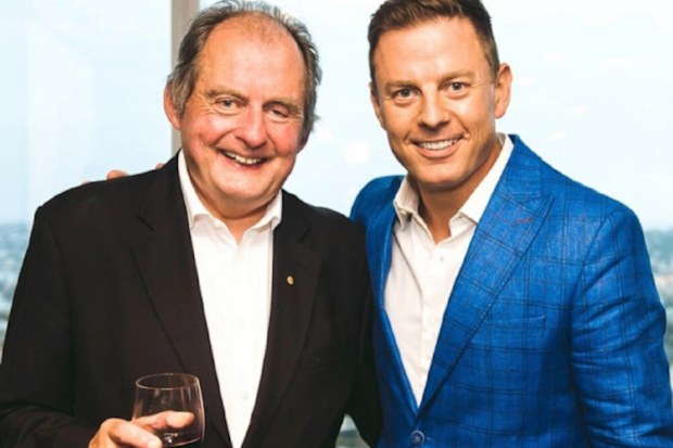 Ben Fordham with father John