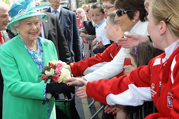 The Queen visits Ireland in 2011.