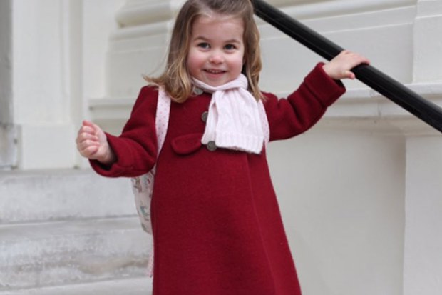 The way Princess Charlotte welcomes guests at Kensington Palace will make you smile 