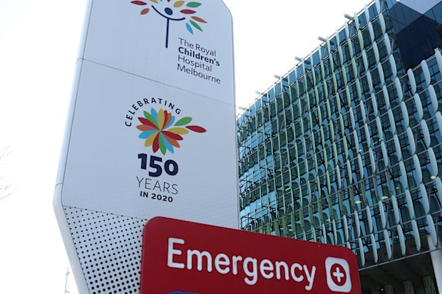 The Royal Children's Hospital in Melbourne, Australia.