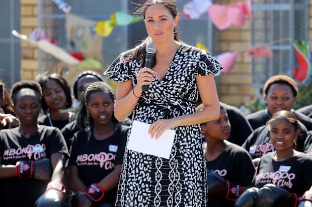 The Duchess spoke of racism she has seen and experienced.