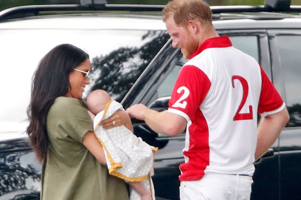 Baby Archie's surprise polo outing with Meghan Markle