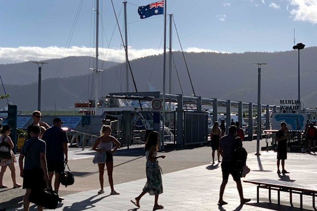 Cairns in Queensland has been placed in lockdown after a taxi driver tested positive for the coronavirus.