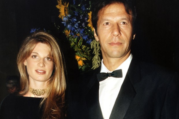 Jemima Goldsmith and Imran Khan were married from 1995 until 2004.