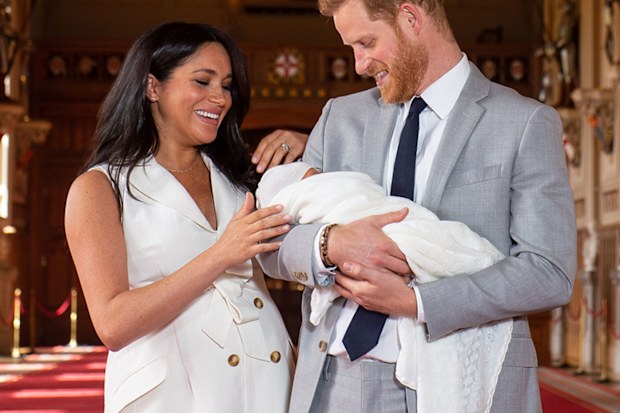 Archie Harrison Mountbatten-Windsor name royal title 