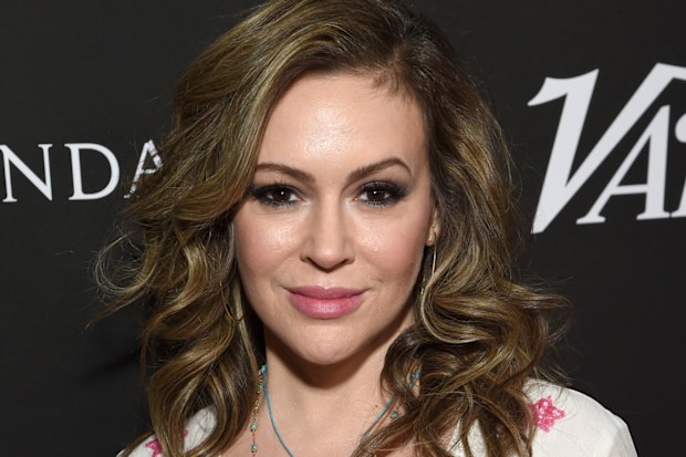 Alyssa Milano attends CORE Gala: A Gala Dinner to Benefit CORE and 10 Years of Life-Saving Work Across Haiti & Around the World at Wiltern Theatre on January 15, 2020 in Los Angeles, California.