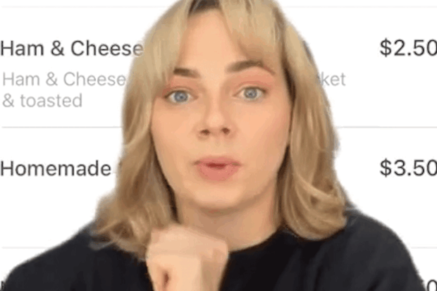 A woman has shared her shock at how Aussie school canteens have evolved on TikTok.