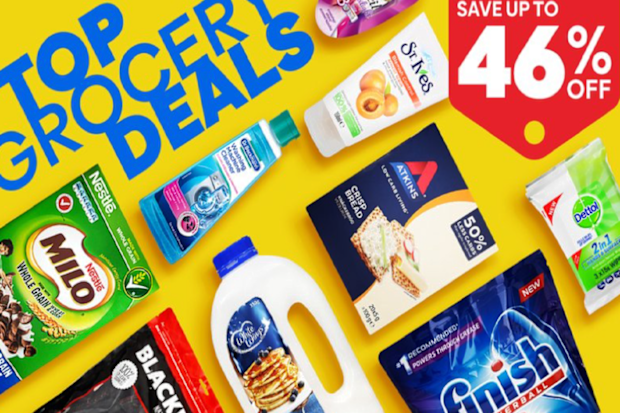 Consumers can save hundreds of dollars a month buy purchasing some groceries on discount websites such as Catch.com.au.