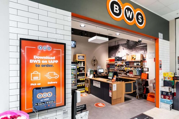BWS storefront