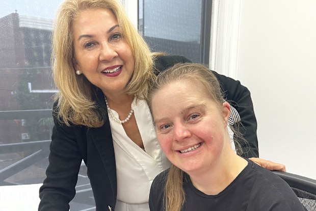 Disability employment Jenny and Oliva At Workspaces