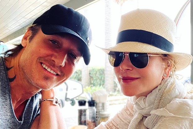 Nicole Kidman, Keith Urban, selfie, Instagram