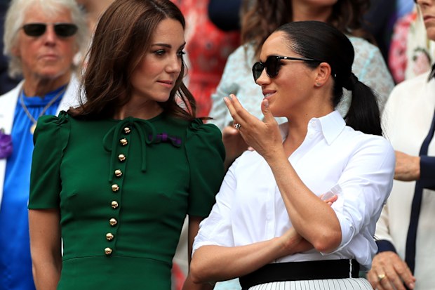 Meghan and Kate's body language at Wimbledon