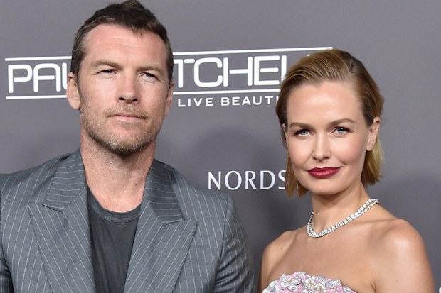 Lara Worthington and Sam Worthington