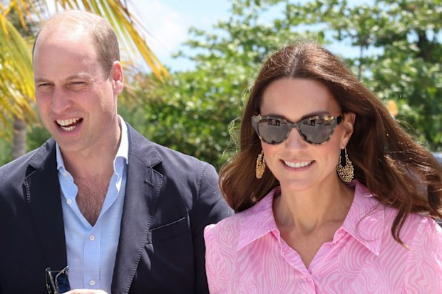 Prince WIlliam and Kate Middleton tour