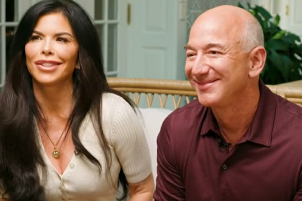 Jeff Bezos and Lauren Sanchez CNN interview