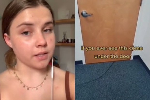 Teenager hotel room incident