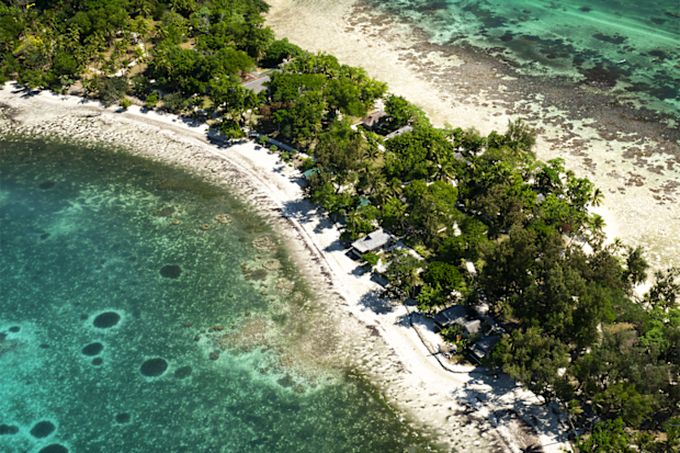 Efate colours above Port Vila.