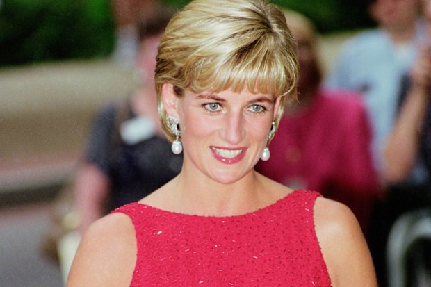 Princess Diana in Washington in 1997.