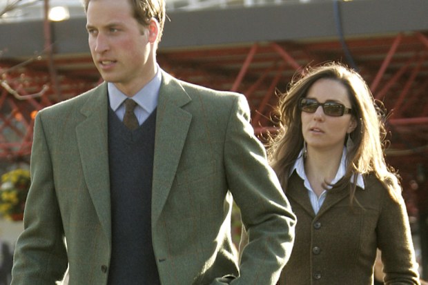 Prince William & Kate Middleton at the Cheltenham Festival 2008