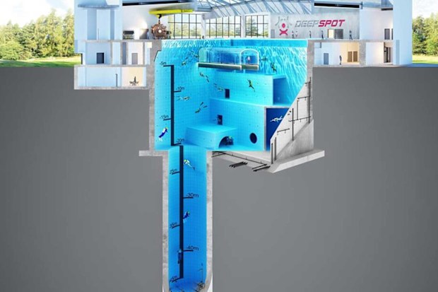Deepspot pool in Poland will be the world's deepest pool