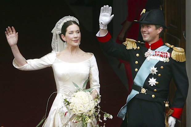 princess mary of denmark wedding dress Queen Mary of Denmark's Wedding Dress: Looking back at the 2004 royal  wedding 20 years on