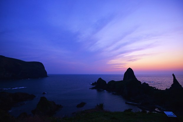 japan travel The coast of Shimane Prefecture.