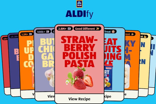 aldi new website and service