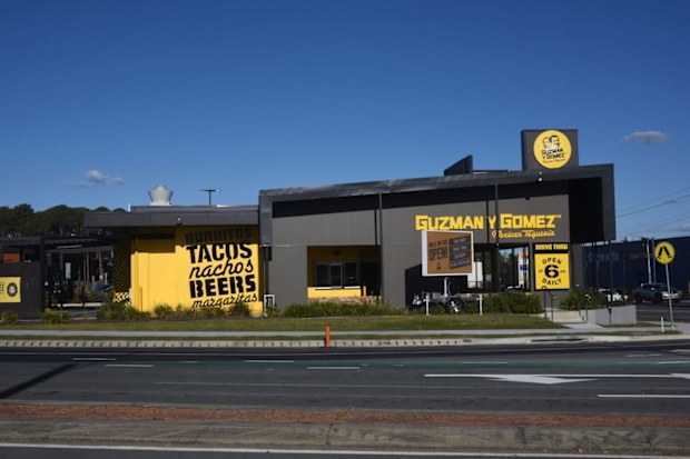 Guzman y Gomez fast food outlet and drive through