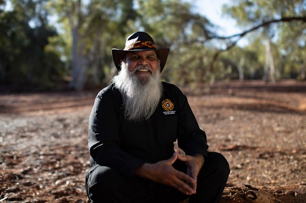 Whadjuk Yued Noongar man Devon Cuimara for the Stop It At The Start campaign to end domestic violence in Australia.