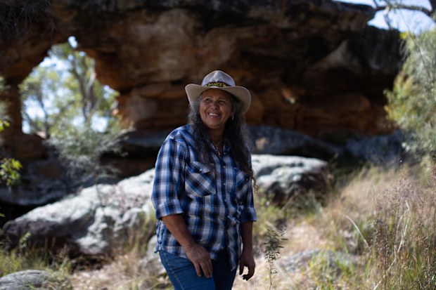 Keelen Mailman OAM is a proud Bidjara woman who survived domestic violence and is now an ambassador.