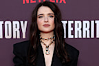 <p>Philippa Northeast stole the show in her ultra-chic ensemble.</p><p>The actress stepped out in a bralette, blazer and ﻿maxi skirt.</p>