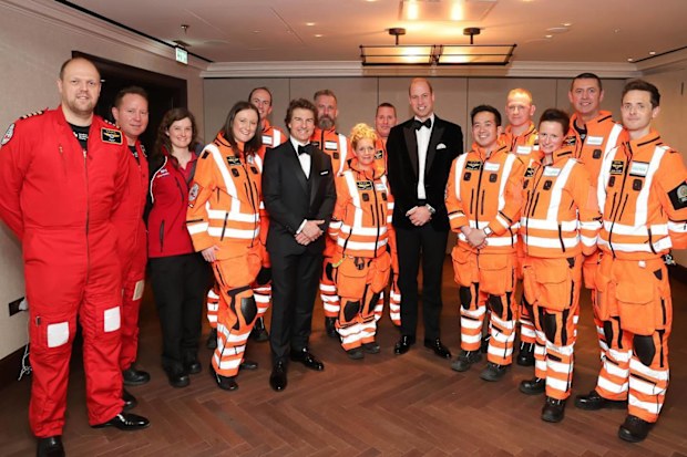 Prince William and Tom Cruise 2024