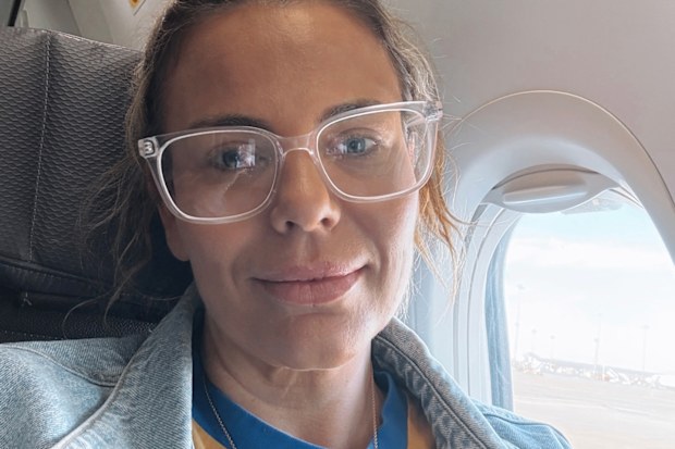 Fiona Falkiner writes about pain of being away from sons after split.