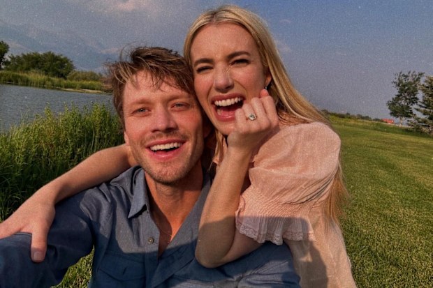 Emma Roberts and Cody John