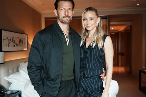 Anna Robards and husband Tim Robards