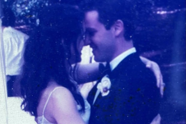 Rena Sofer and Sanford Bookstaver