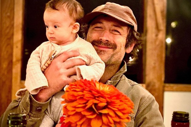 Henry Wolfe with daughter