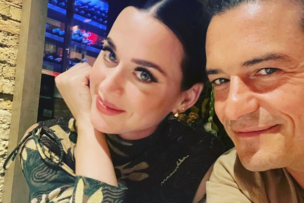 Katy Perry and Orlando Bloom