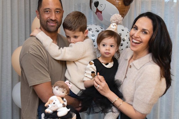 Zoe Marshall and her family