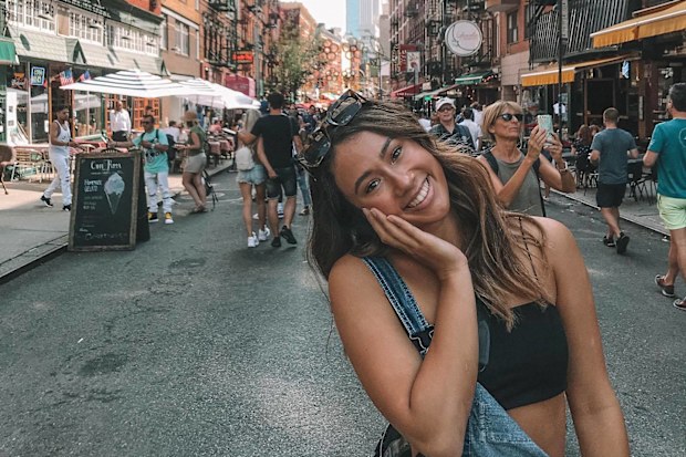 Maddie King was supposed to be living the dream while studying abroad in the US.