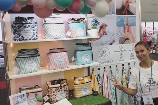 Georgette Hewitt grew her business from just towels to a range of products.