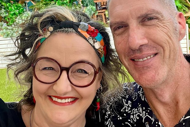 Julie Goodwin with husband Michael