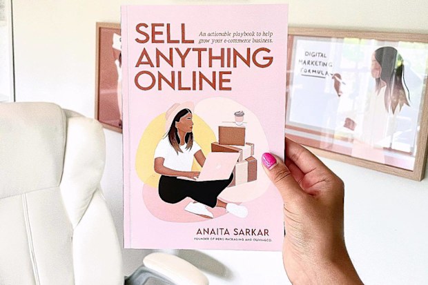 Anaita Sarkar's book 'Sell Anything Online'.