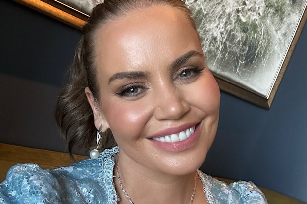 Jelena Dokic smiles at the camera in a sweet selfie.