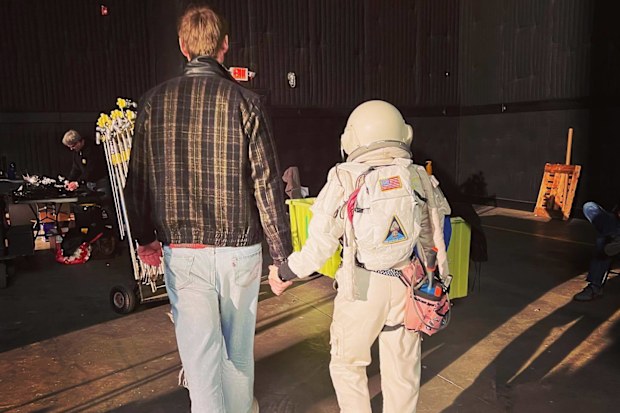 Emma Roberts and Cody John