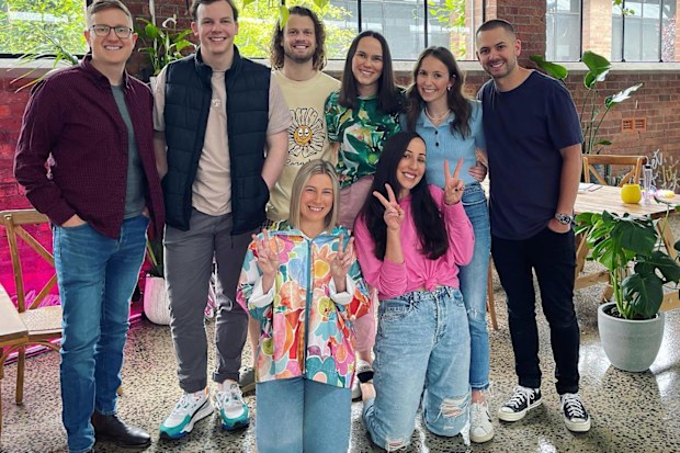 Jake and Jess Munday with the Custom Neon team.