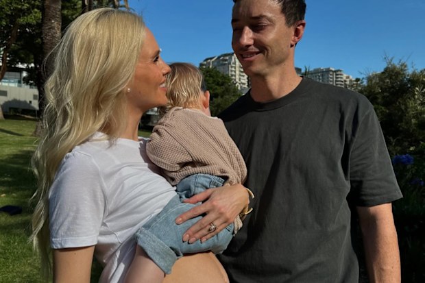 Dj tigerlily, husband scott lawson and son Lando